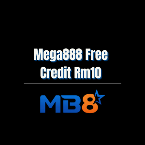 Mega888 Free Credit Rm10 - Logo - mb8z